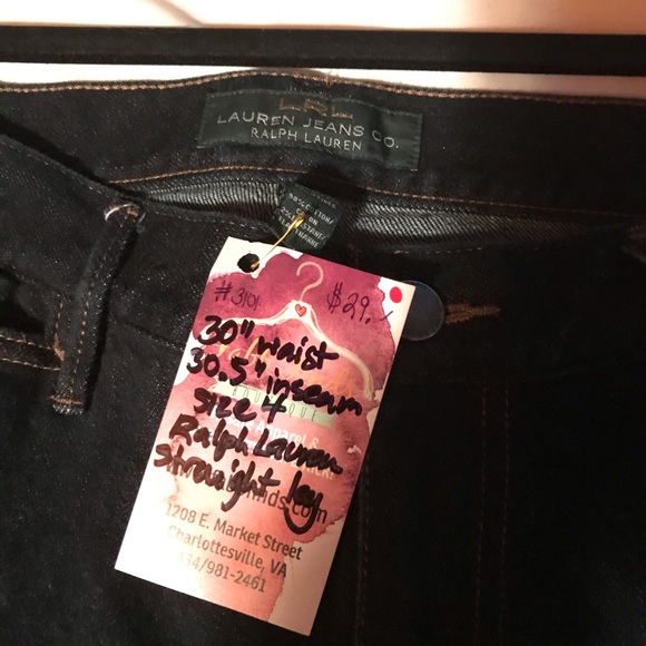 Lauren Jeans Co. Ralph Lauren Jeans - Size 4 - EUC - Picture 2 of 6